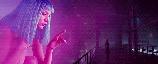 Gif d'une scène du film Blade Runner 2049