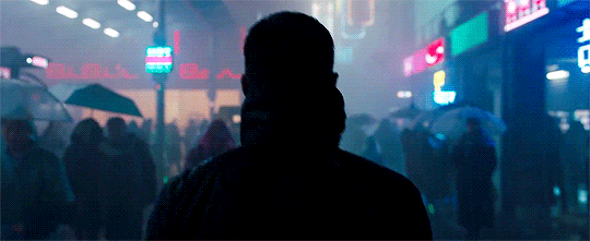 Gif d'une scène du film Blade Runner 2049