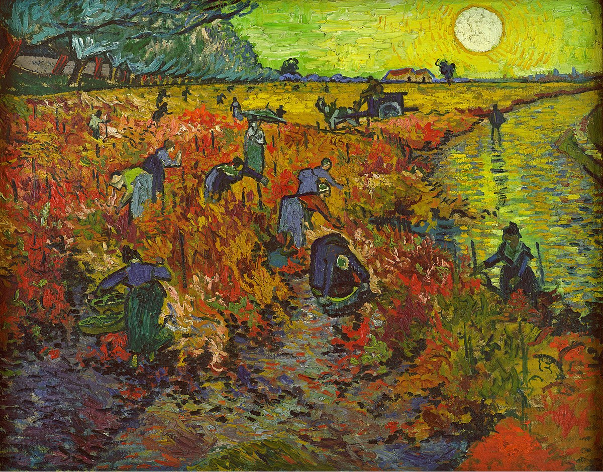 La vigne rouge