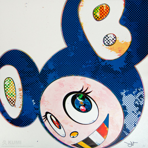 oeuvre bleue