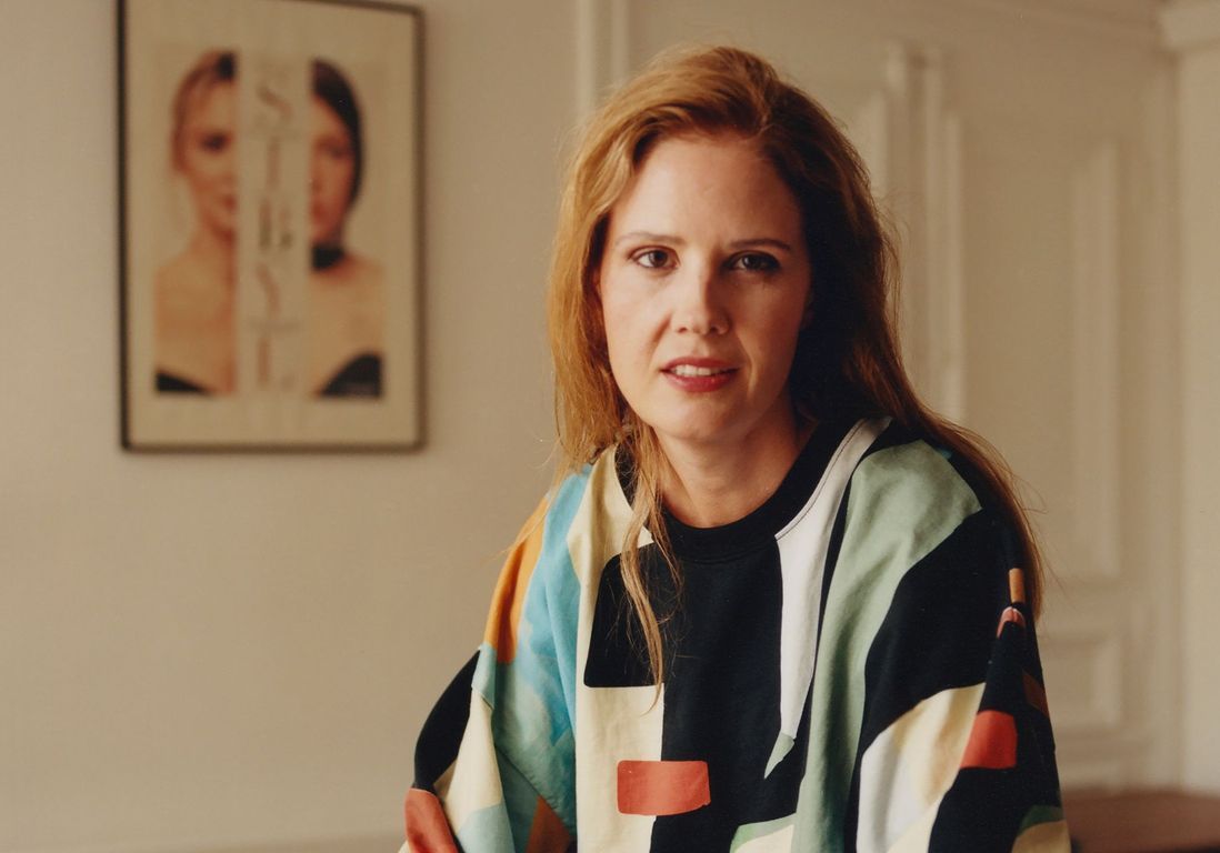 Justine Triet pour le magazine Elle.